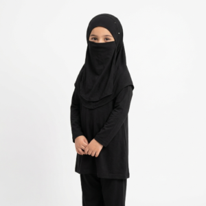 Classic Black Niqab Set